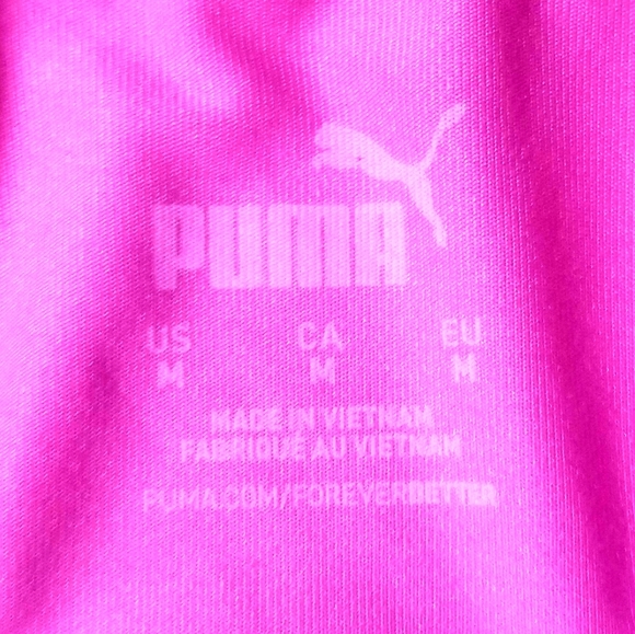 Pink Puma workout top - Picture 4 of 4